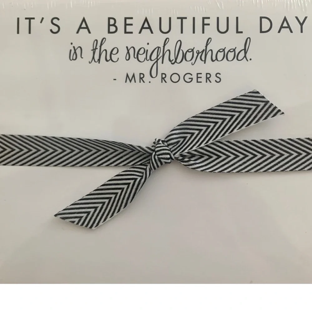 NWT Rosanne Beck Note Pad Mr. Rogers “It’s A Beautiful Day In The Neighborhood”